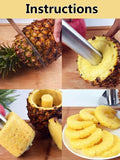 Taglia ananas in acciaio inossidabile 1 pezzo