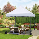 Gazebo 3x3 M Pieghevole Giardino Impermeabile Tendone da Sole