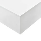 Tavolino da Salotto Tavolo Tabella Del Sofà Mobile 85x55x31cm Bianco