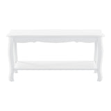 Tavolino da Salotto Bianco Shabby Tavolo Tabella Del Sofà