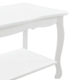 Tavolino da Salotto Bianco Shabby Tavolo Tabella Del Sofà