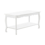 Tavolino da Salotto Bianco Shabby Tavolo Tabella Del Sofà