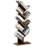 Libreria Design Moderno Industriale Scaffale 10 Ripiani