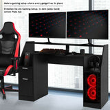 Scrivania computer Tavolo PC Gaming